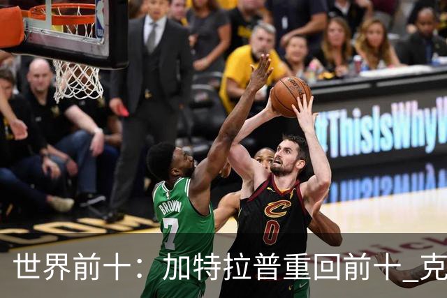 世界前十：加特拉普重回前十 克拉克上升到第八